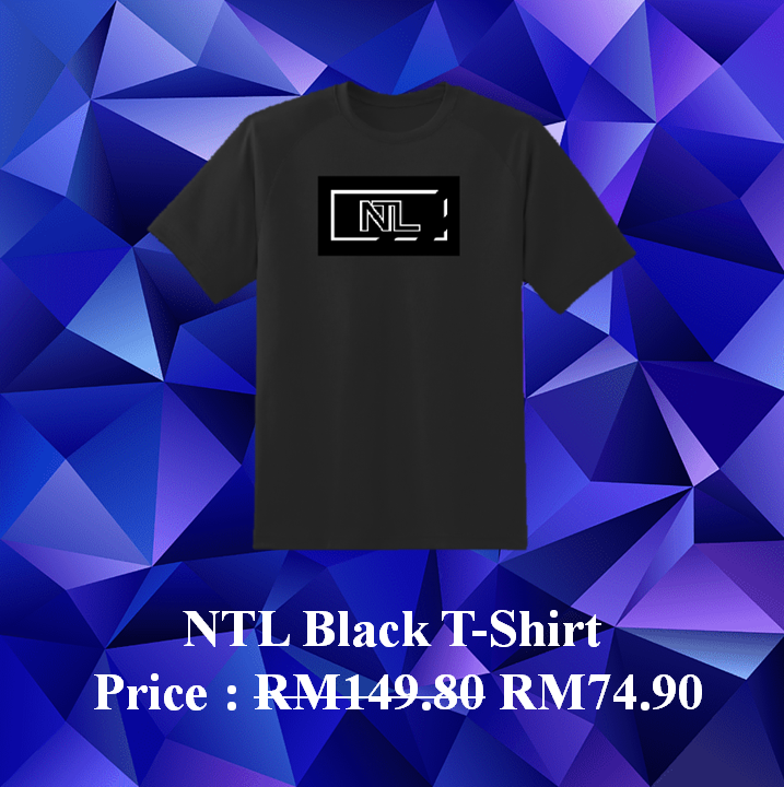 NTL Black T-Shirt