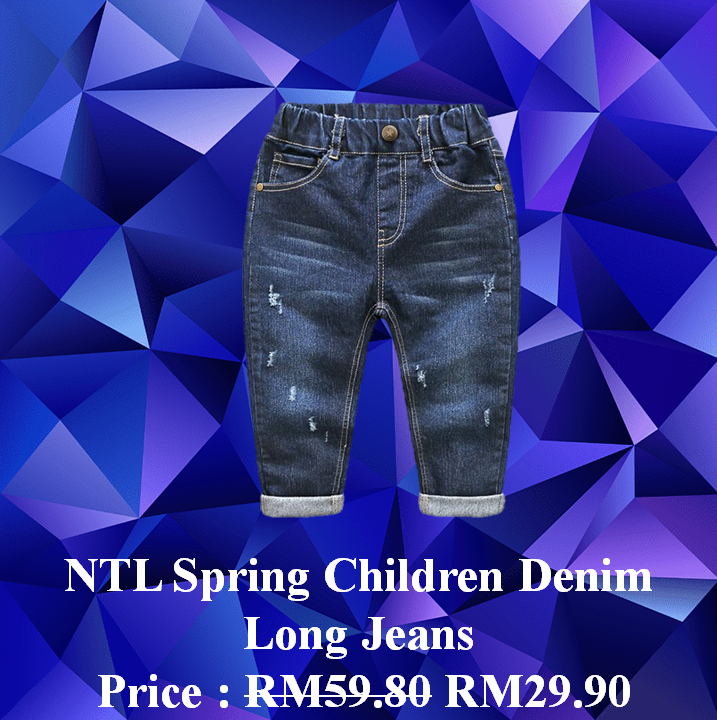 NTL Spring Children Denim Long Jeans