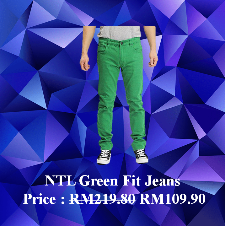 NTL Green Fit Jeans