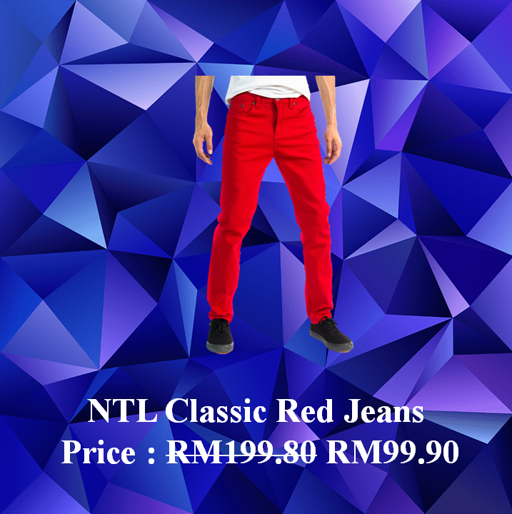NTL Red Skinny Jeans