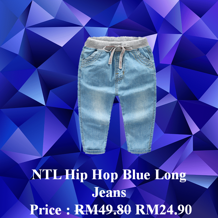 NTL Hip Hop Blue Long Jeans