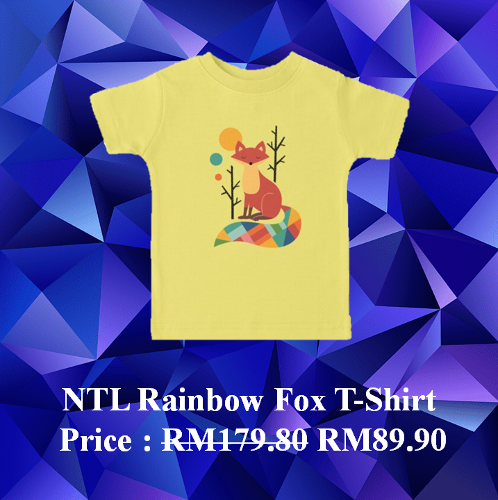NTL Rainbow Fox T-Shirt