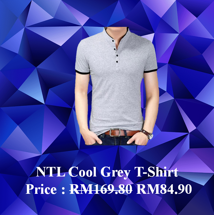 NTL Cool Grey T-Shirt