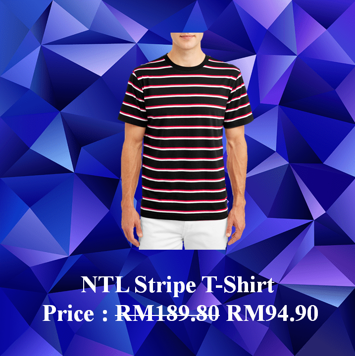NTL Stripe T-Shirt